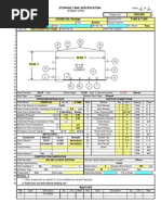 API 650 Tank Design Calculation