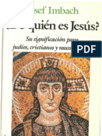 Imbach Josef de Quien Es Jesus