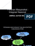 Peranan Masyarakat