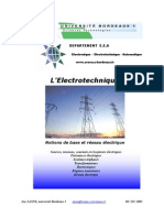 L'électrotechnique Notion de base et réseau électrique