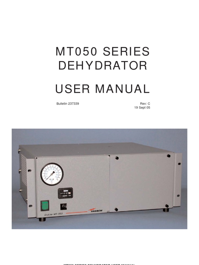 Foran dig Vi ses Bulk MT050 Series Dehydrator User Manual | PDF | Ac Power Plugs And Sockets |  Electrical Connector