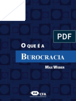 WEBER, Max - O Que É A Burocracia