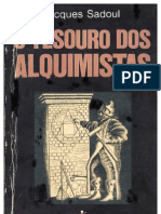 O Tesouro Dos Alquimistas - Jacques Sadoul