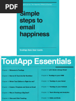 Download Simple Steps to Email Happiness  by ToutApp Inc  SN130374820 doc pdf
