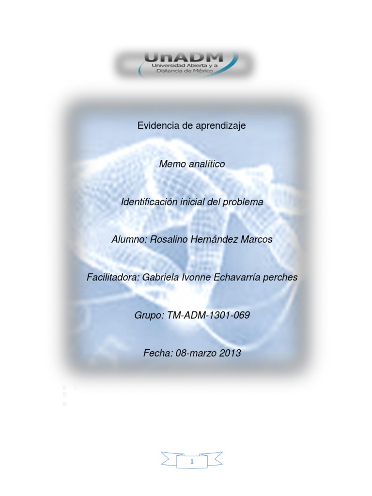 Memo Analítico PDF Servidor Software