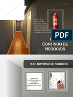 Plan Continuo de Negocios PDF