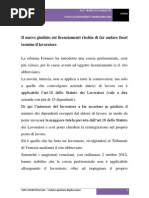 Il Nuovo Giudizio Sui Licenziamenti Rischia Di Far Andare Fuori Termine Il Lavoratore (1)
