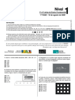 OBMEP 2005 - 1ª Fase - Provas 1.pdf