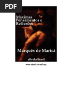 Marquês de Maricá - Máximas, pensamentos e reflexões