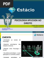 AULA 01 INTRODUÇÃO A PSICOLOGIA