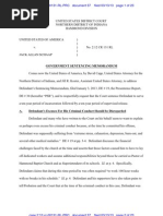 Download 031313 Government_s Sentencing Memo 2 by Kim Lowthorp Bowen SN130391530 doc pdf