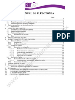 Manual de Flebotomia PDF