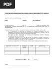 Modelo Carta de Cancelamento