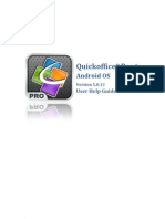Quickoffice Pro Android 5.0 Guide