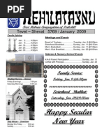 Download First Hebrew Congregation of Peekskill Bulletin - January 2009 by FirstHebrewPeekskill SN13041352 doc pdf