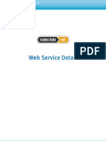Subscribe-HR Web Service Overview