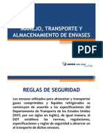 Manejo Transporte y Almacenamiento de Envases