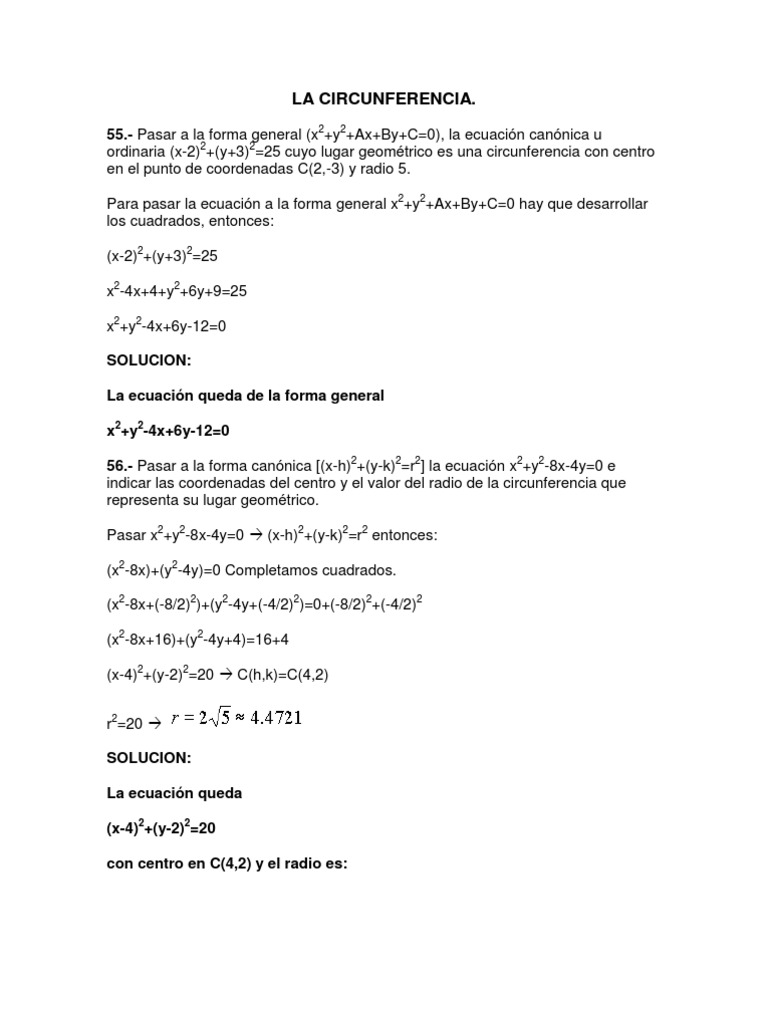 La Circunferencia Tangente Circulo