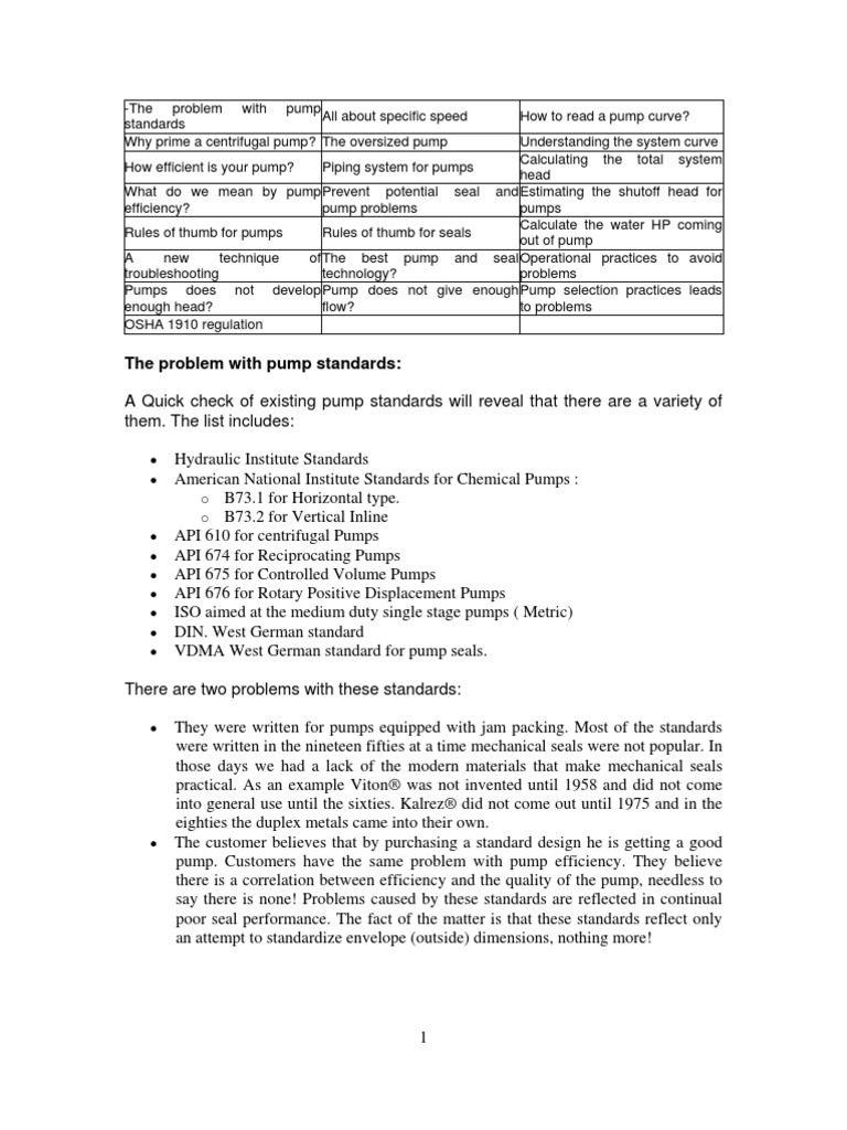 Pump Learning Guide1 Download Free Pdf Pump Liquids