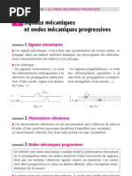 Les Ondes Mécaniques Progressives PDF