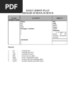 Download Daily Lesson Plan - Primary School Science by norizan bt awang SN13046089 doc pdf