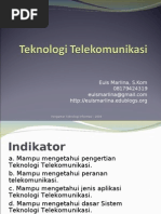 Download Materi 8 - Teknologi Telekomunikasi by Euis Marlina SN13046215 doc pdf