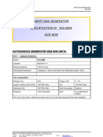 Inert Gas Generator Specification #Igg-8000 SIZE 8000