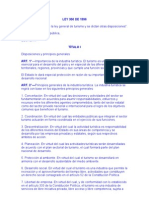 Disposiciones y Principios Generales de Ley 300 de 1996