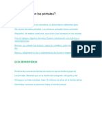 Cómo Surgieron Los Primates PDF