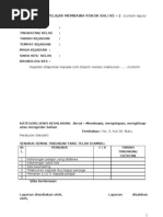 Contoh Surat Salahlaku Disiplin