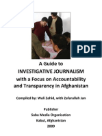 A Guide to Investigative Journalism