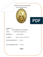 LEY de BEEpractica de Spectrofotometria Curva de Absorcion