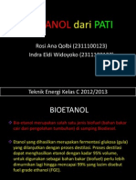 TE C Klompok Bioetoh Dari Pati