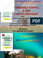 SUMMERHILL SCH A New View of Childhood (Kupasan Teori & Amalan Kurikulum)