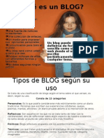 ¿Qué es un BLOG?