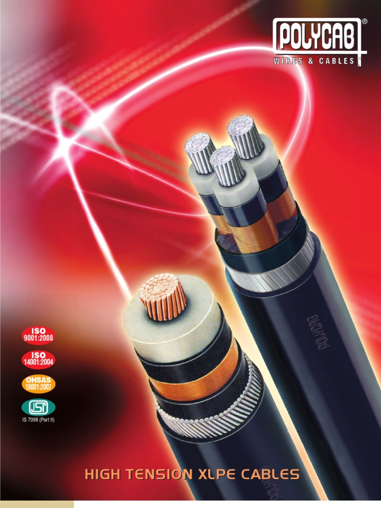 Polycab HT cable specification Cable Insulator (Electricity)