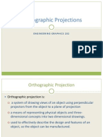 Orthographic Projections: Engineering Graphics 232