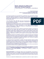 Ensayo - Posibilidad de Detección de Conflicto Sexual