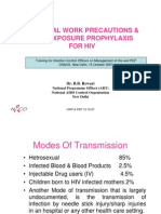 Post Exposure Prophylaxis & Universal Work Precautions - PP