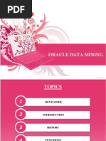 Oracle Data Mining