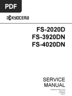 Kyocera Fs 4020dn Service Manual Pdf Printer Puting Equipment