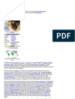 Primate Taxonomy and Classification Chart | PDF | Monkey | Ape
