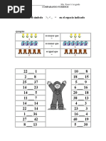 Antecesor Y Sucesor Ejercicios Primer Grado