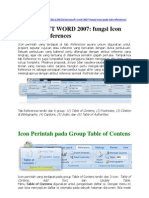 Makalah TIK Fungsi Tab References Pada Ms. Word 2007