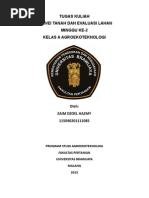 Download Tugas Survei Tanah Dan Evaluasi Lahan 2 by De Casual SN130525499 doc pdf