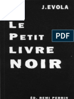 Le Petit Livre Noir J Evola Recueil