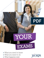 SQA Examination Information