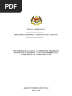 Pekeliling Perkhidmatan Bil. 2/2013: Penambahbaikan Jadual Gaji Minimum - Maksimum Bagi Pegawai Perkhidmatan Awam Persekutuan Di Bawah Sistem Saraan Malaysia