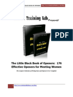 Little Black Book of Openers Training Lab