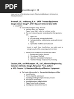 Perancangan Tangki Penyimpan dan Menara Distilasi